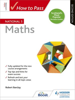 cover image of How to Pass National 5 Maths